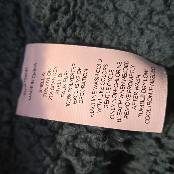 Vintage 90's ALPINE Ski Jacket Faux Fur Lined Colorblock Women Size S - Picture 8 of 13